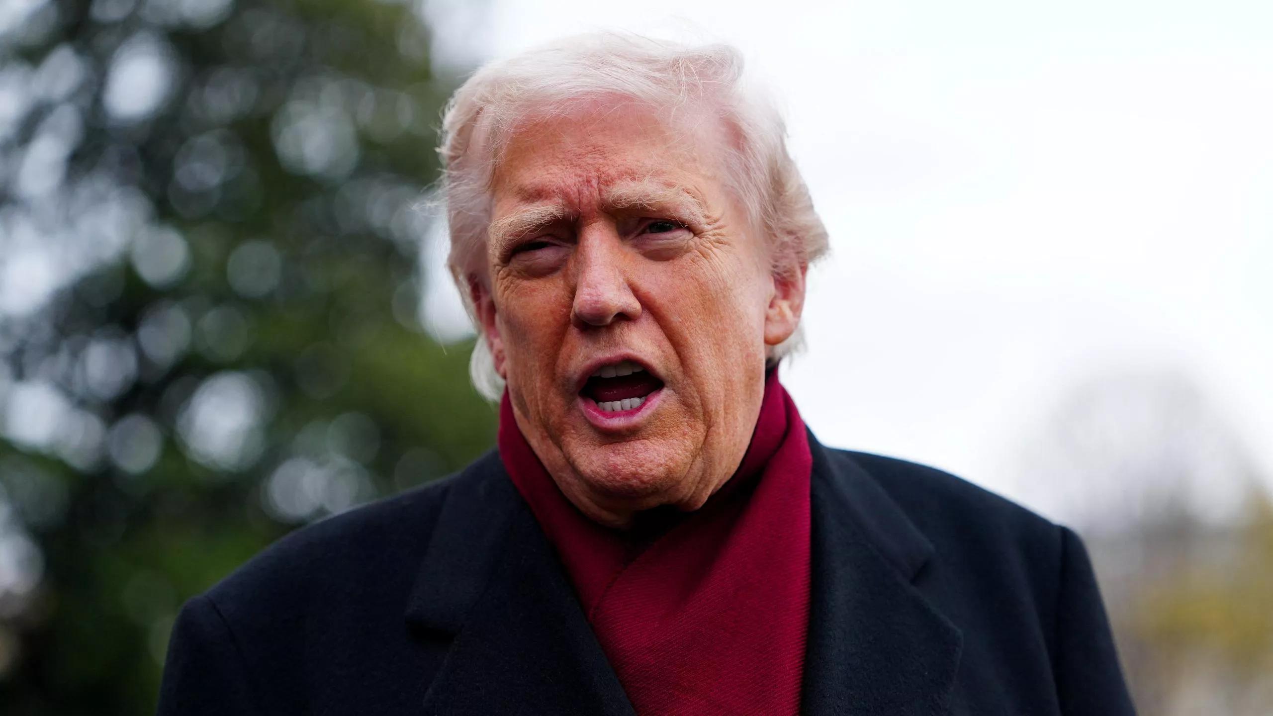 O presidente dos EUA, Donald Trump, na Casa Branca, em Washington, D.C. - 22/11/2025 O presidente dos EUA, Donald Trump, na Casa Branca, em Washington, D.C. - 22/11/2025