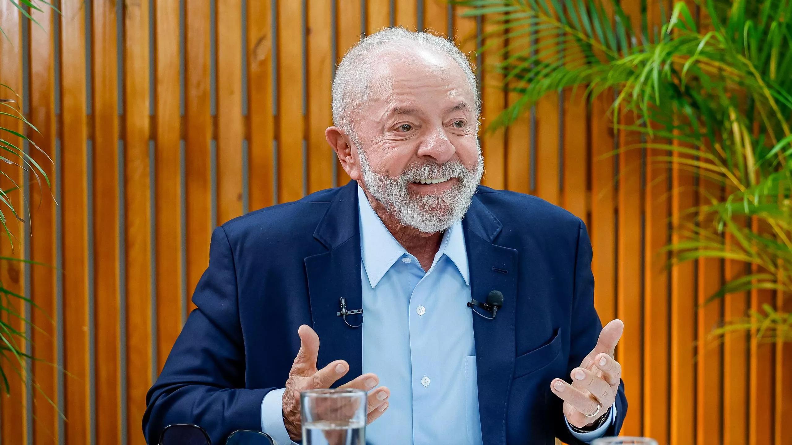 Presidente Luiz Inácio Lula da Silva durante entrevista em foto divulgada no dia 2 de dezembro Presidente Luiz Inácio Lula da Silva durante entrevista em foto divulgada no dia 2 de dezembro