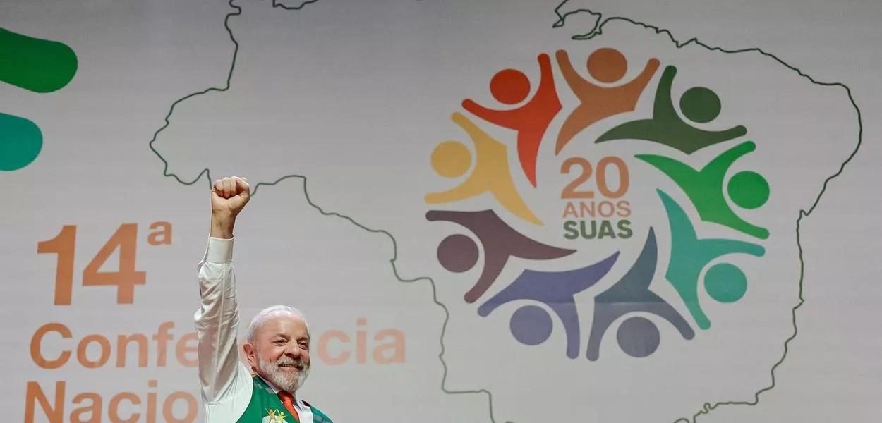 Presidente da República, Luiz Inácio Lula da Silva, durante a 14ª Conferência Nacional de Assistência Social. Centro de Convenções Ulysses Guimarães – Brasília (DF)