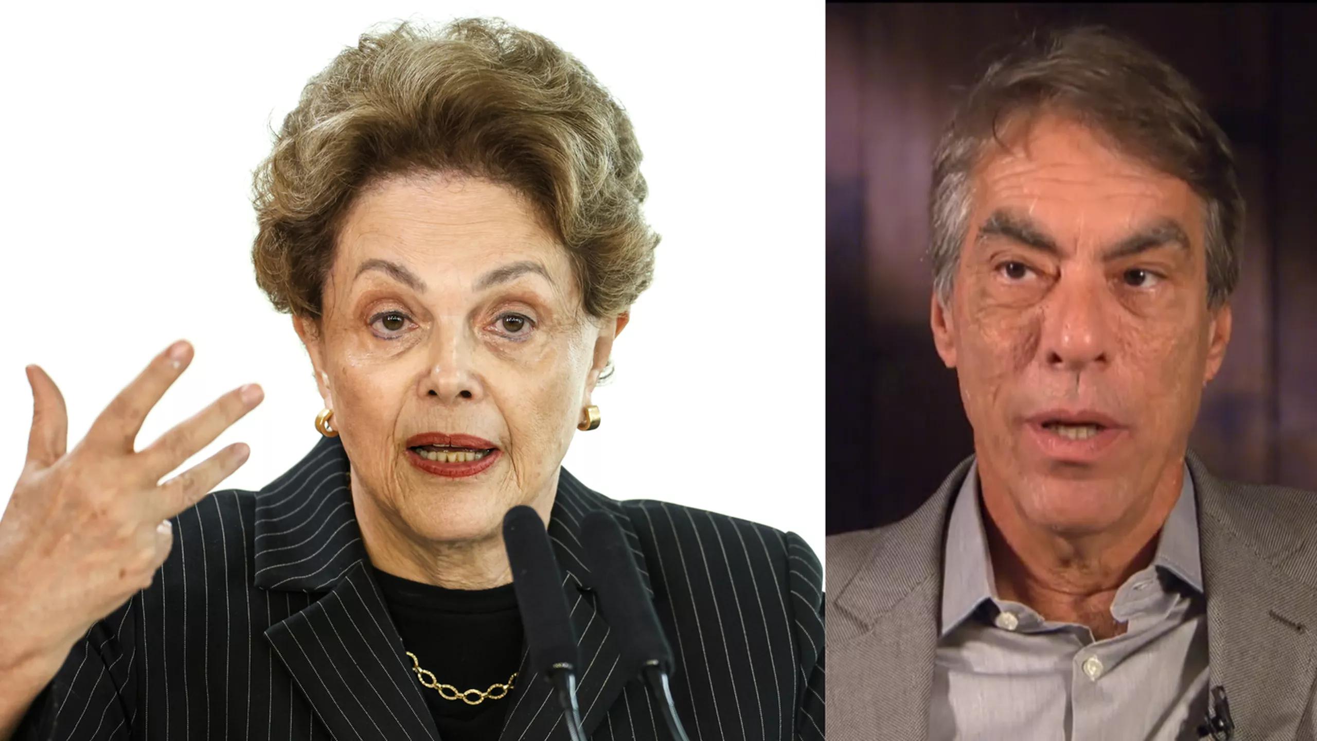 Dilma Rousseff e Demétrio Magnoli Dilma Rousseff e Demétrio Magnoli