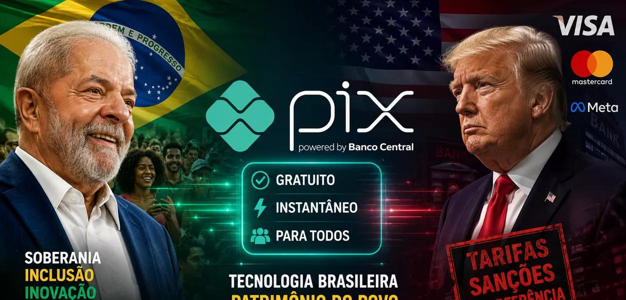 Ataque de Trump e dos irmãos Bolsonaro ao Pix facilitará a vitória de Lula Ataque de Trump e dos irmãos Bolsonaro ao Pix facilitará a vitória de Lula