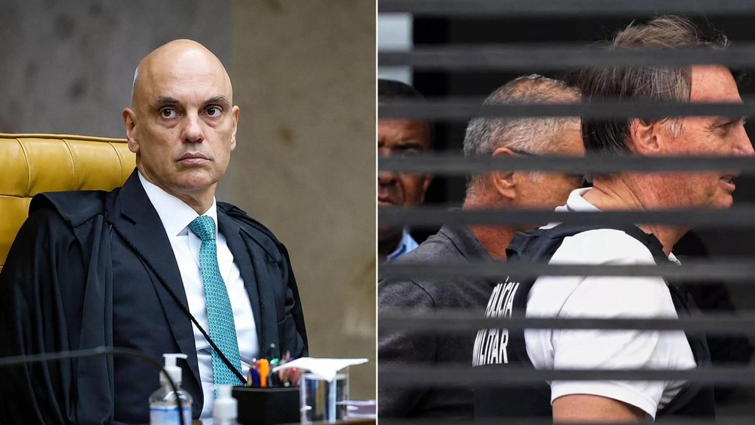 Alexandre de Moraes - Jair Bolsonaro