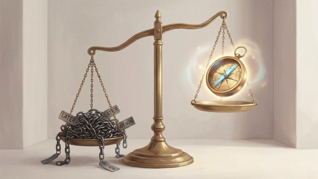O desenvolvimento da autodisciplina e da inteligência emocional blinda a família contra a procrastinação e o desânimo.