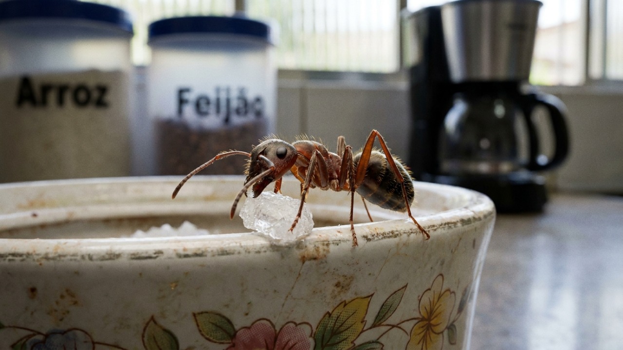 Basta um raminho perto da janela para se livrar de formigas doceiras de ...