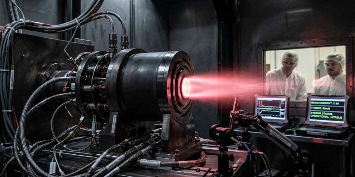 Cientistas testam propulsor poderoso o suficiente para missões humanas a Marte