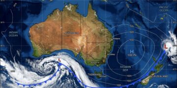 Especialistas em clima rastreiam uma rara anomalia meteorológica que paralisa a previsão do tempo na Austrália