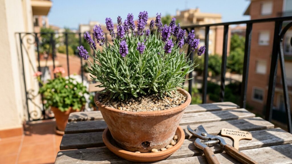 Cultivar Lavanda em ambientes elevados proporciona um refúgio aromático natural para o seu relaxamento diário.