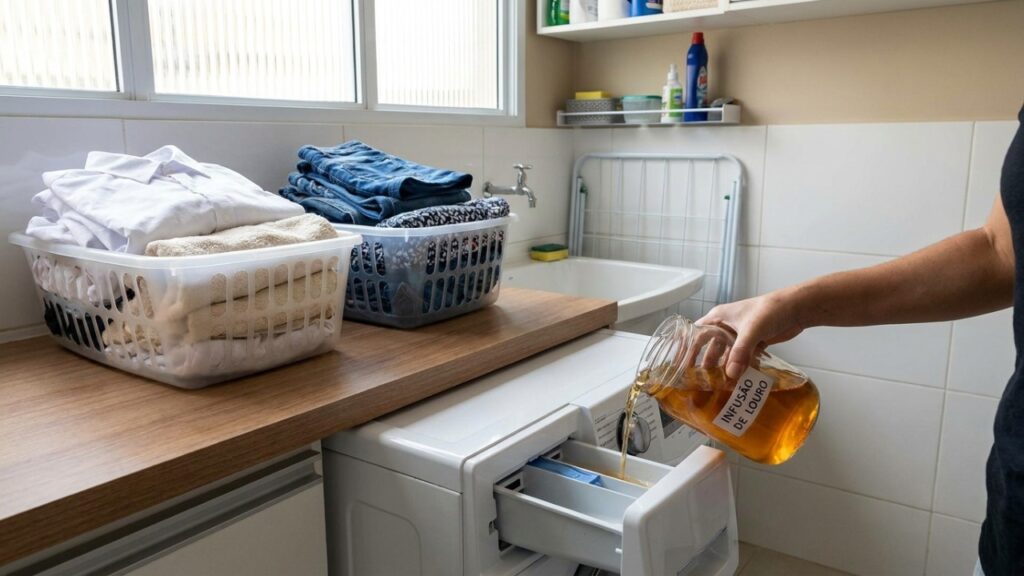 O uso da folha de louro na máquina de lavar roupas ajuda a manter os tons originais vibrantes e gera economia na rotina doméstica.