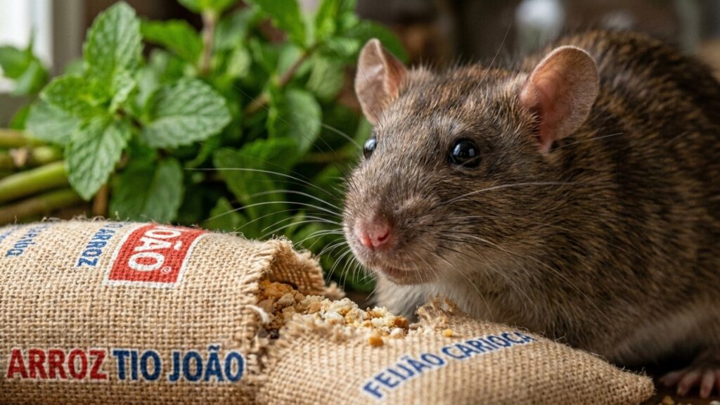 O uso de folhas aromáticas nos cantos escuros e frestas bloqueia os caminhos utilizados pelas pragas sem a necessidade de venenos.