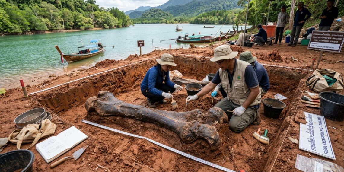 O dinossauro gigante "Último Titã" encontrado na Tailândia era maior que nove elefantes