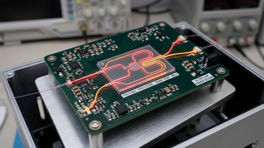 Cientistas criam minúsculo chip que usa luz em vez de eletricidade para processar informações