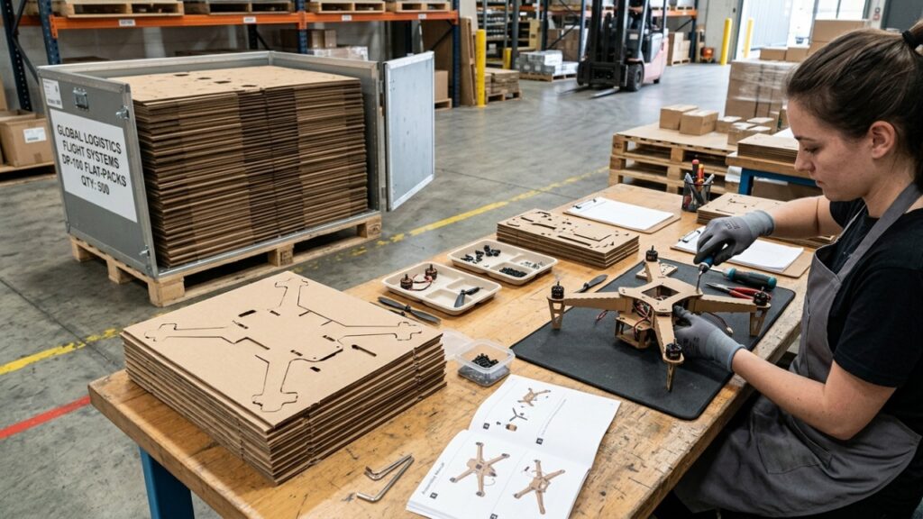 O Japão está fabricando drones militares com papelão ondulado por 2.000 euros e obriga o inimigo a abatê-los com mísseis que custam milhões