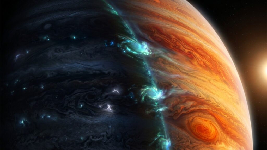 Esse planeta alienígena tem nuvens de rocha que evaporam antes do pôr do sol