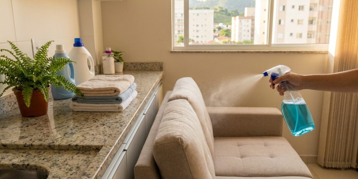 A combinação de amaciante concentrado e álcool garante tecidos perfumados e com secagem rápida.