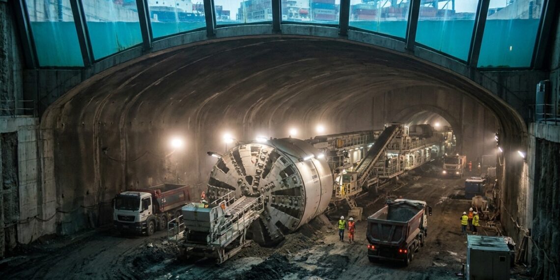 A Itália perfura sob o porto de Gênova o maior túnel submarino da Europa por 1 bilhão de euros