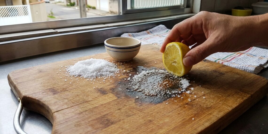 A mistura de limão e sal é a solução natural perfeita para higienizar seus utensílios domésticos com eficiência.