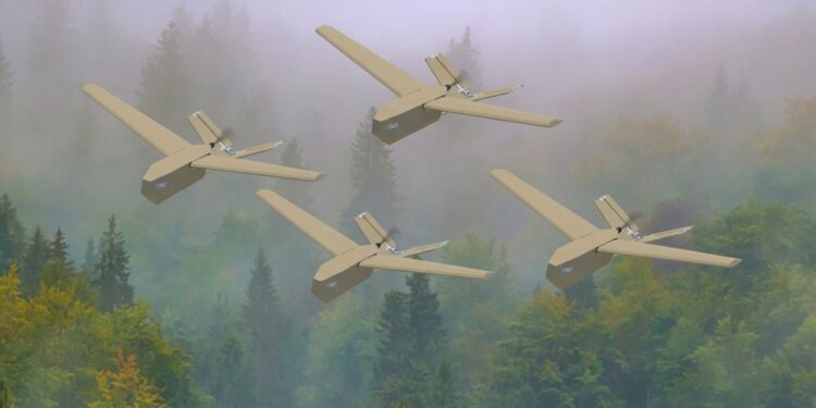 O Japão está fabricando drones militares com papelão ondulado por 2.000 euros e obriga o inimigo a abatê-los com mísseis que custam milhões