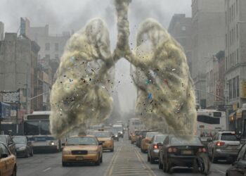 Você está respirando plástico: estudo revela que 4% da poluição do ar nas cidades é de microplásticos