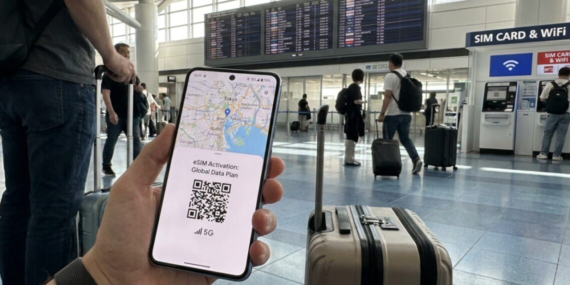 Por que os eSIMs estão se tornando a arma secreta para férias mais seguras e sem estresse