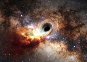 Cientistas descobrem origem surpreendente de nuvens estranhas perto do buraco negro supermassivo da Via Láctea