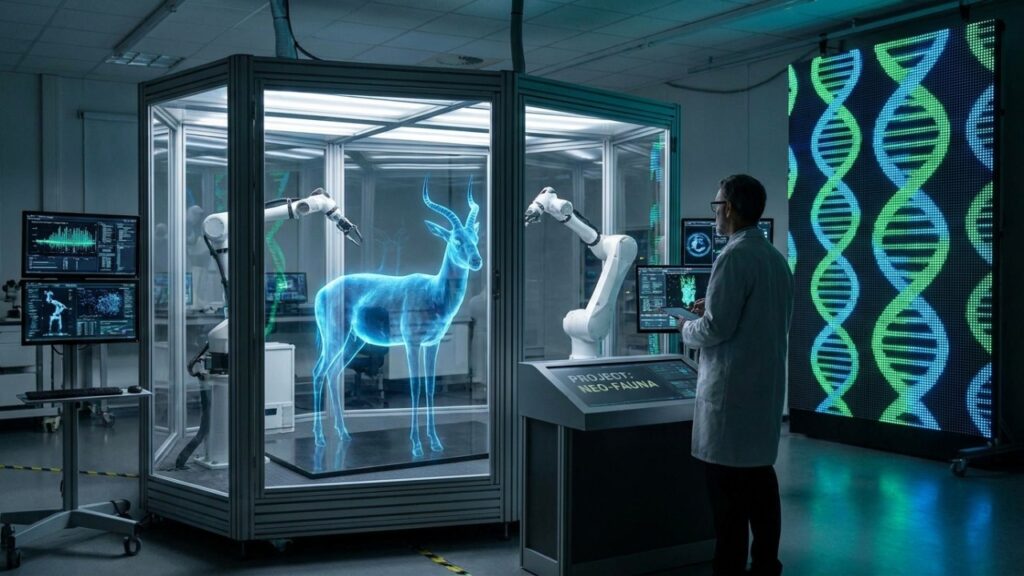 Uma empresa de biotecnologia quer recriar o antílope-azul com células modificadas de gazelas, e a preservação da natureza pode mudar para sempre