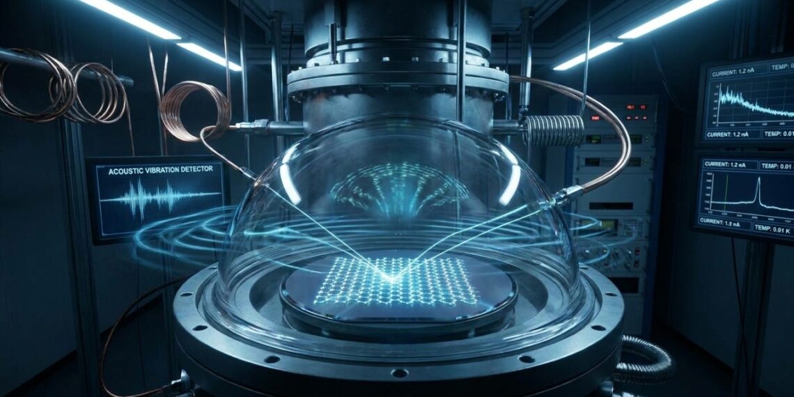 Cientistas criam dispositivo de "som quântico" que funciona perto do zero absoluto