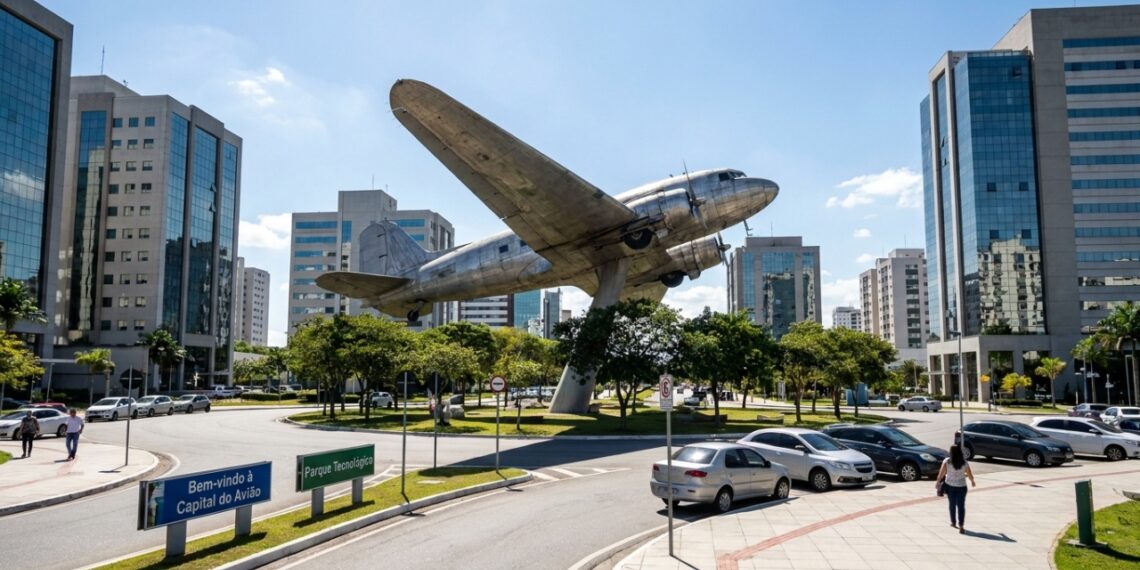 A 94 km da capital paulista, a Capital do Avião é a 1ª cidade do mundo certificada pela ISO 37125 e lidera o ranking de qualidade de vida do Brasil