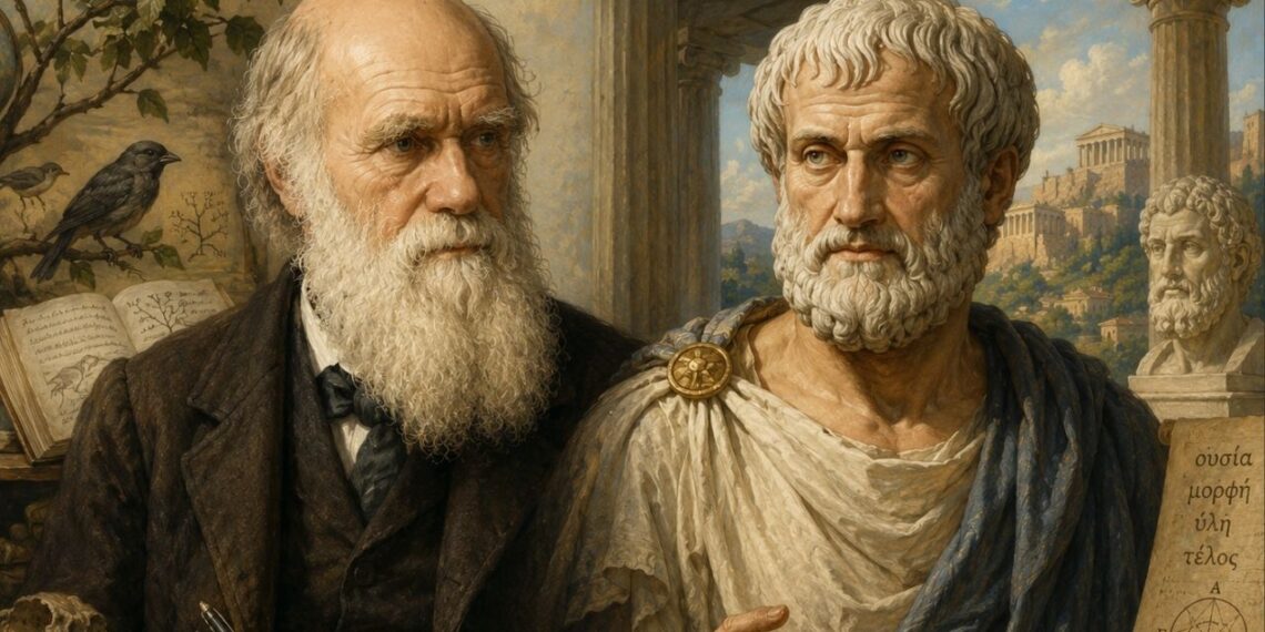 Charles Darwin, ao comentar a genialidade dos estudos biológicos de Aristóteles, disse: "Linnaeus e Cuvier foram os meus dois deuses, mas eles eram meros estudantes de escola perto do velho Aristóteles."