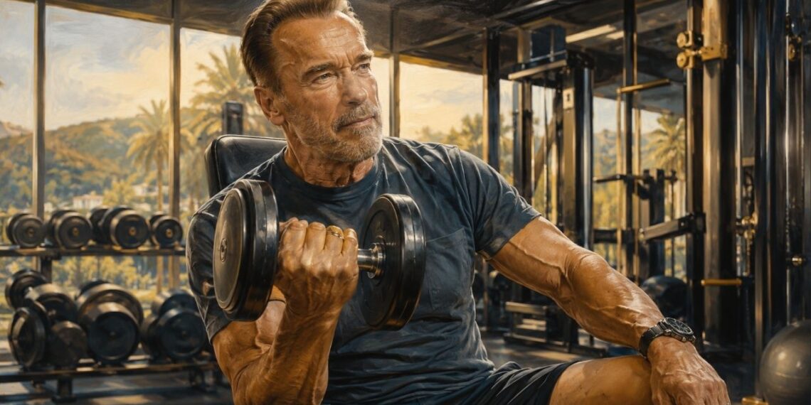 Arnold Schwarzenegger sobre treinar com quase 80 anos: "A dor não importa, todos os dias eu conquisto uma vitória."