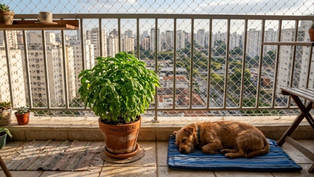 As 5 plantas que espantam moscas e pernilongos e deixam seus cachorros livres de estresse na varanda do apartamento