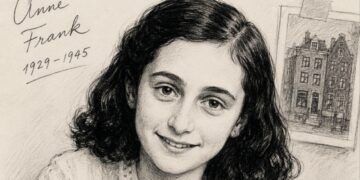 Frase do dia de Anne Frank: “É maravilhoso que ninguém precise esperar um único momento antes de começar a melhorar o mundo.”