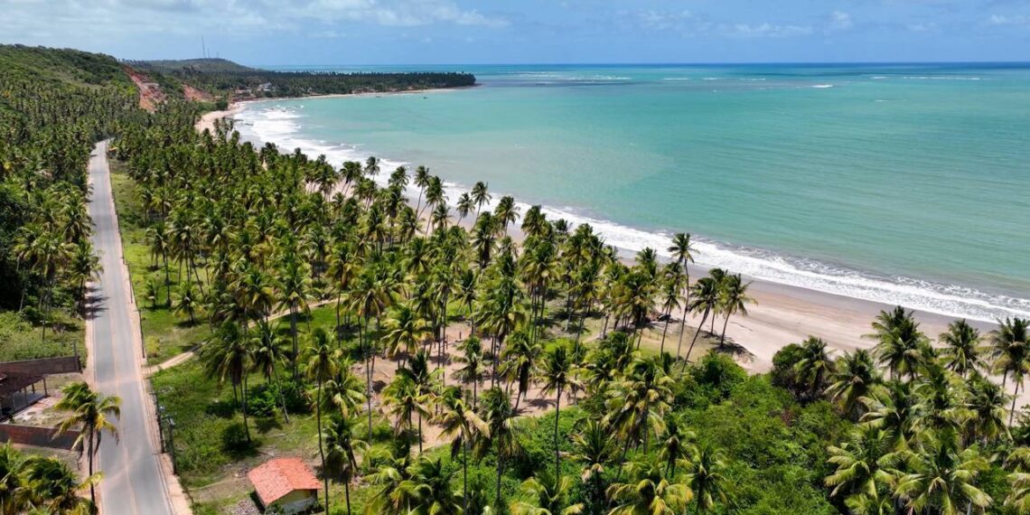 Escondido entre coqueirais no Caribe brasileiro: o vilarejo com mar transparente que fez o país esquecer qualquer outra praia