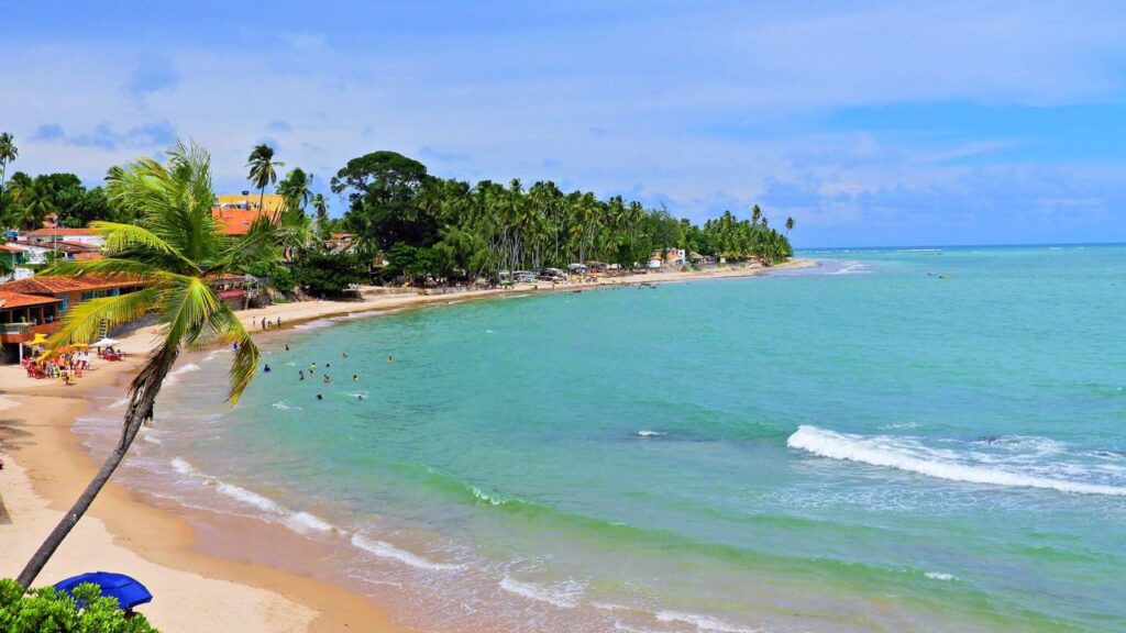 Escondido entre coqueirais no Caribe brasileiro: o vilarejo com mar transparente que fez o país esquecer qualquer outra praia