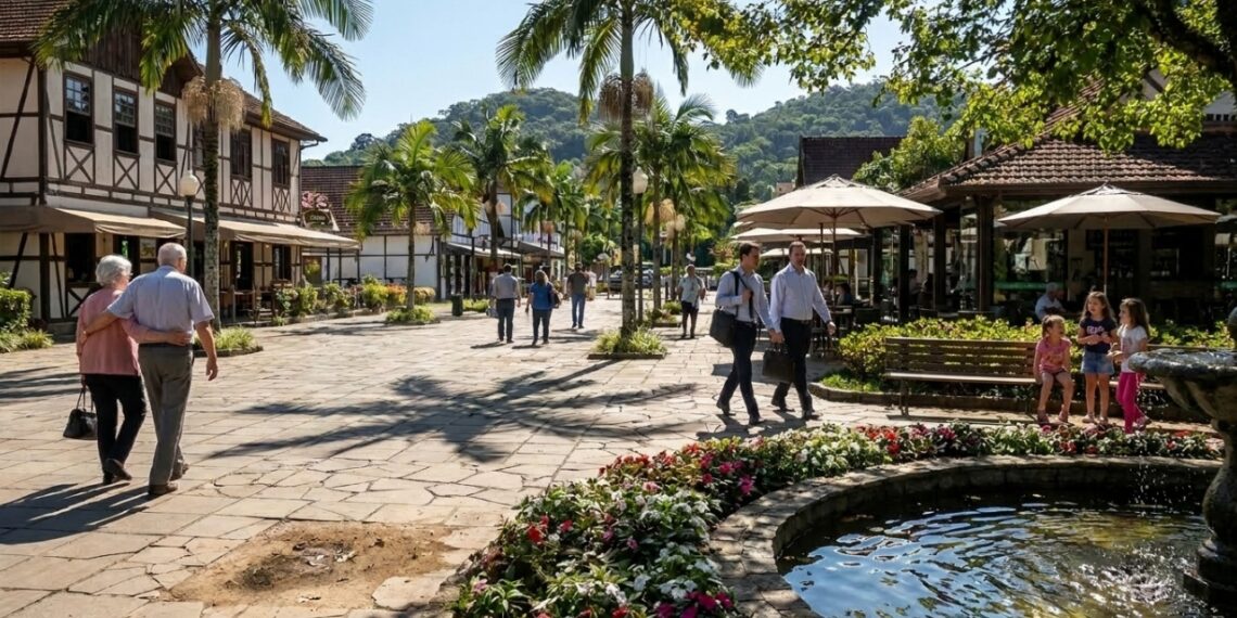 A cidade catarinense onde 57% da população falava alemão e que sedia uma multinacional em 135 países