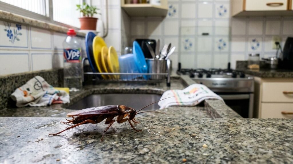 Mais eficaz do que venenos em gel! Baratas desaparecem dos ralos com 3 métodos usando vinagre e bicarbonato revelados por sanitaristas