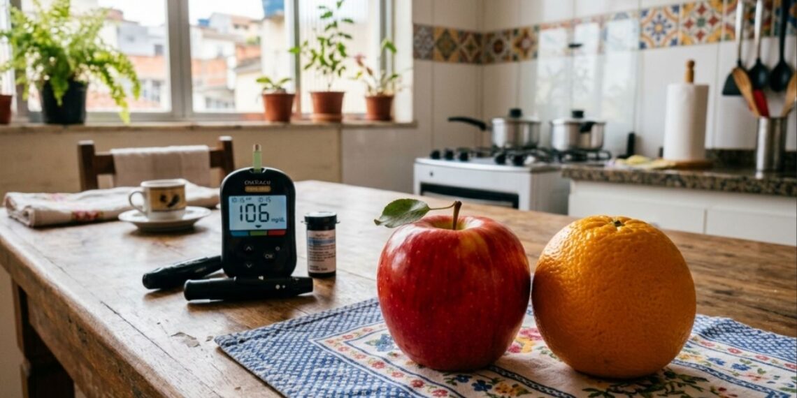 O que ajuda a estabilizar o açúcar no sangue: maçãs ou laranjas?
