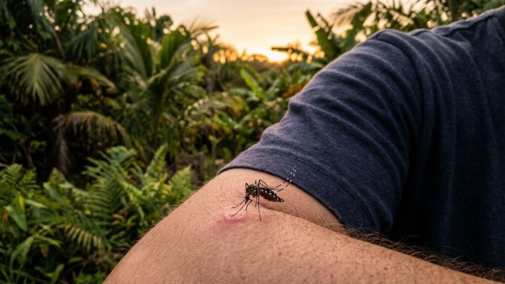 Que tipo de pessoas os mosquitos gostam de picar? Por que algumas pessoas são picadas mais do que outras, mesmo quando estão juntas?