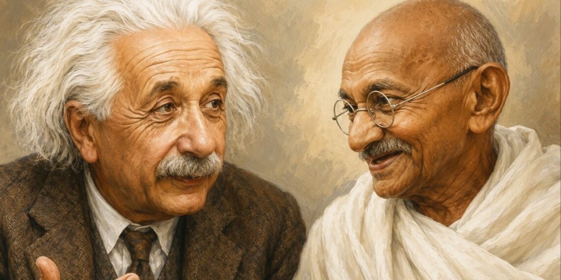 Albert Einstein, ao comentar a grandiosidade e o legado de Mahatma Gandhi, disse: "As gerações futuras dificilmente acreditarão que um homem como este caminhou em carne e osso sobre a terra."