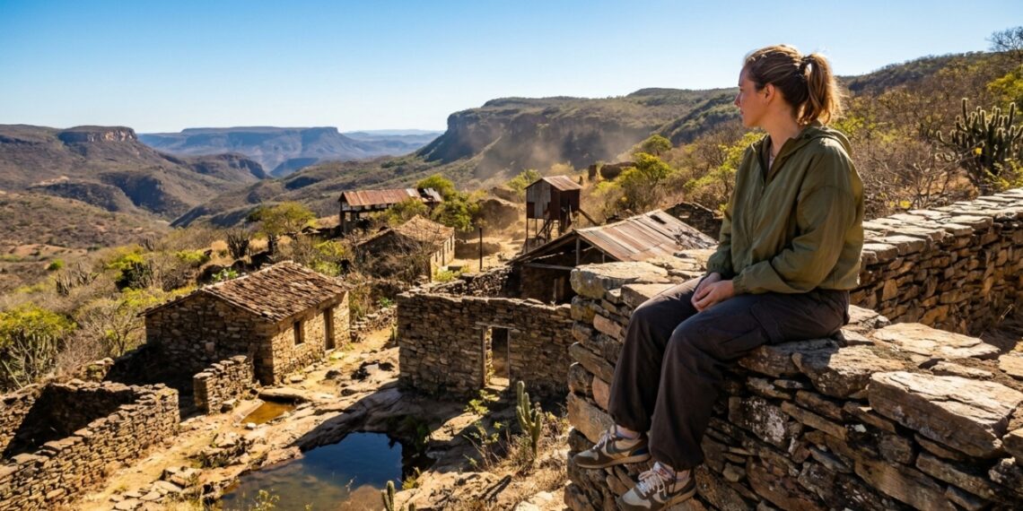 A Machu Picchu Baiana feita de pedra sem cimento que abrigou 9 mil garimpeiros e hoje tem menos de 400 moradores