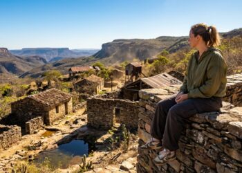 A Machu Picchu Baiana feita de pedra sem cimento que abrigou 9 mil garimpeiros e hoje tem menos de 400 moradores