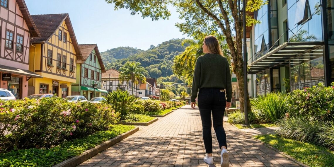 A 6ª maior economia de Santa Catarina fica a 180 km de Florianópolis e tem qualidade de vida entre as melhores do estado