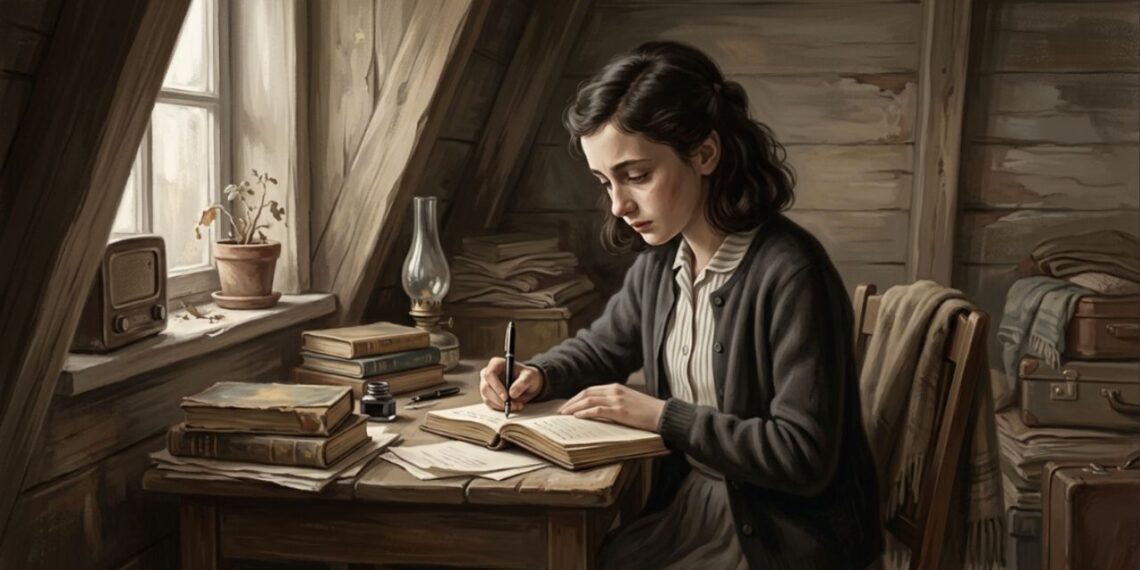 Anne Frank, ao comentar a solidão que sentia ao guardar sentimentos complexos e a falta de ouvintes reais, escreveu: "O papel tem muito mais paciência do que as pessoas."