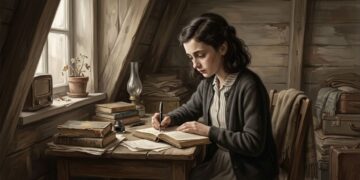 Anne Frank, ao comentar a solidão que sentia ao guardar sentimentos complexos e a falta de ouvintes reais, escreveu: "O papel tem muito mais paciência do que as pessoas."