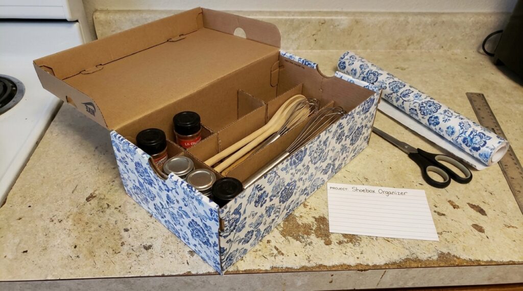 4 formas de organizar sua cozinha com caixas reutilizadas