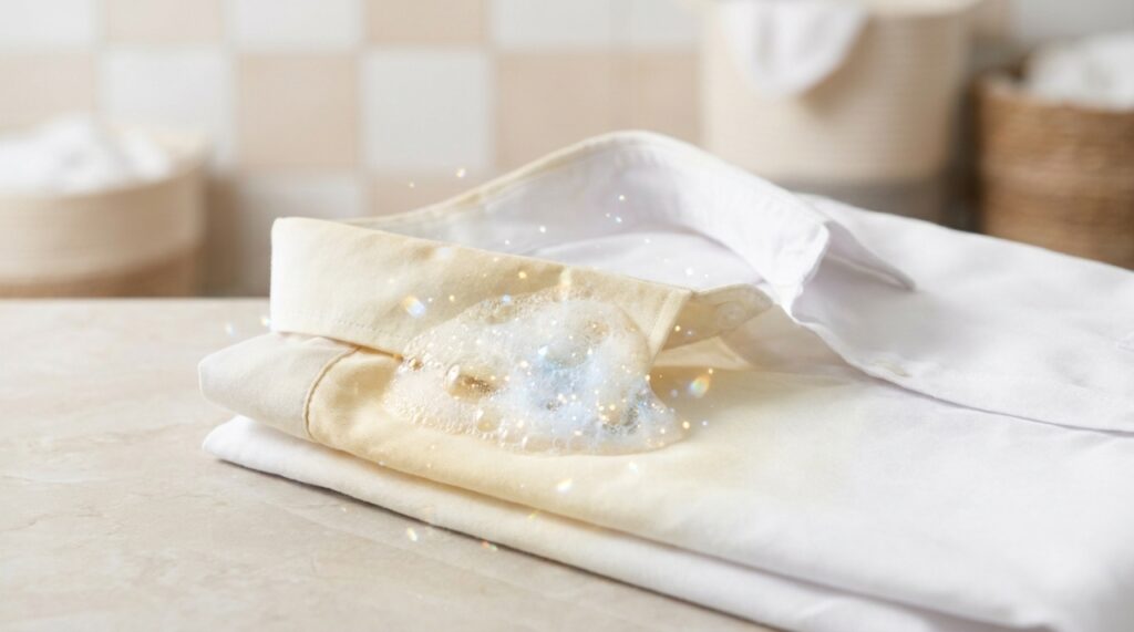Solução caseira efervescente garante a remoção de manchas profundas e a limpeza de rejuntes.