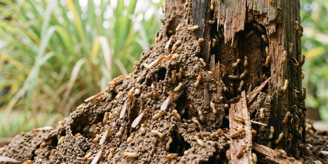 Integrar espécies vegetais com propriedades repelentes ao redor de construções cria um escudo biológico eficiente.