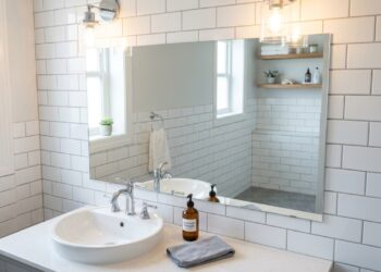 Soluções naturais para espelhos sem manchas