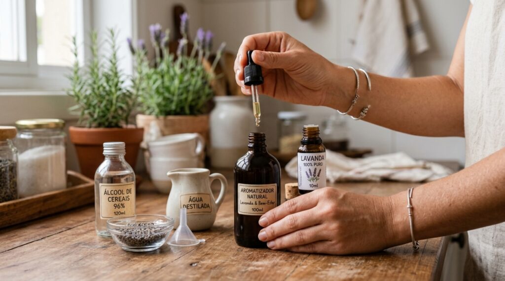 O preparo artesanal com ingredientes naturais substitui os aromatizadores industriais e protege a saúde respiratória.