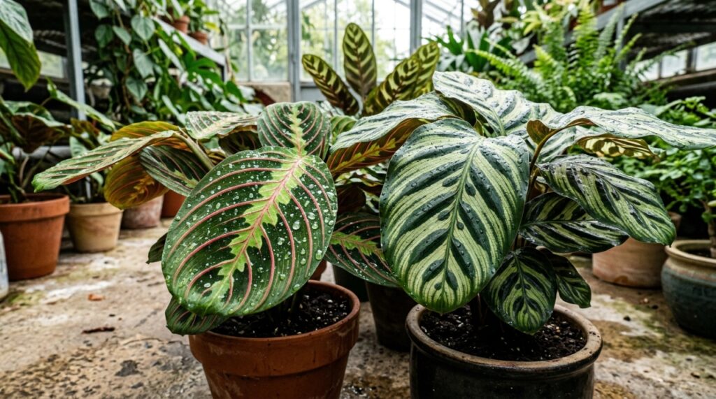 Manter o microclima úmido e a nutrição do solo garante o crescimento rápido e a vitalidade das plantas de sombra.