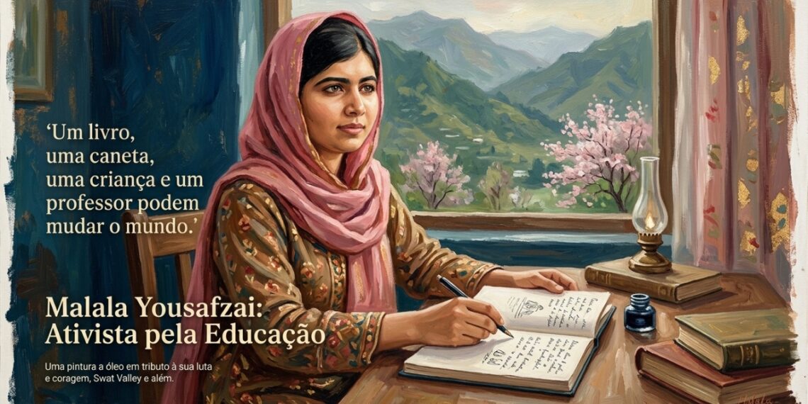 A trajetória de Malala Yousafzai demonstra que a verdadeira revolução social começa por meio do ativismo educacional nas salas de aula.